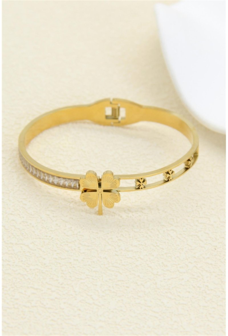 Bracelet Jonc Trèfle