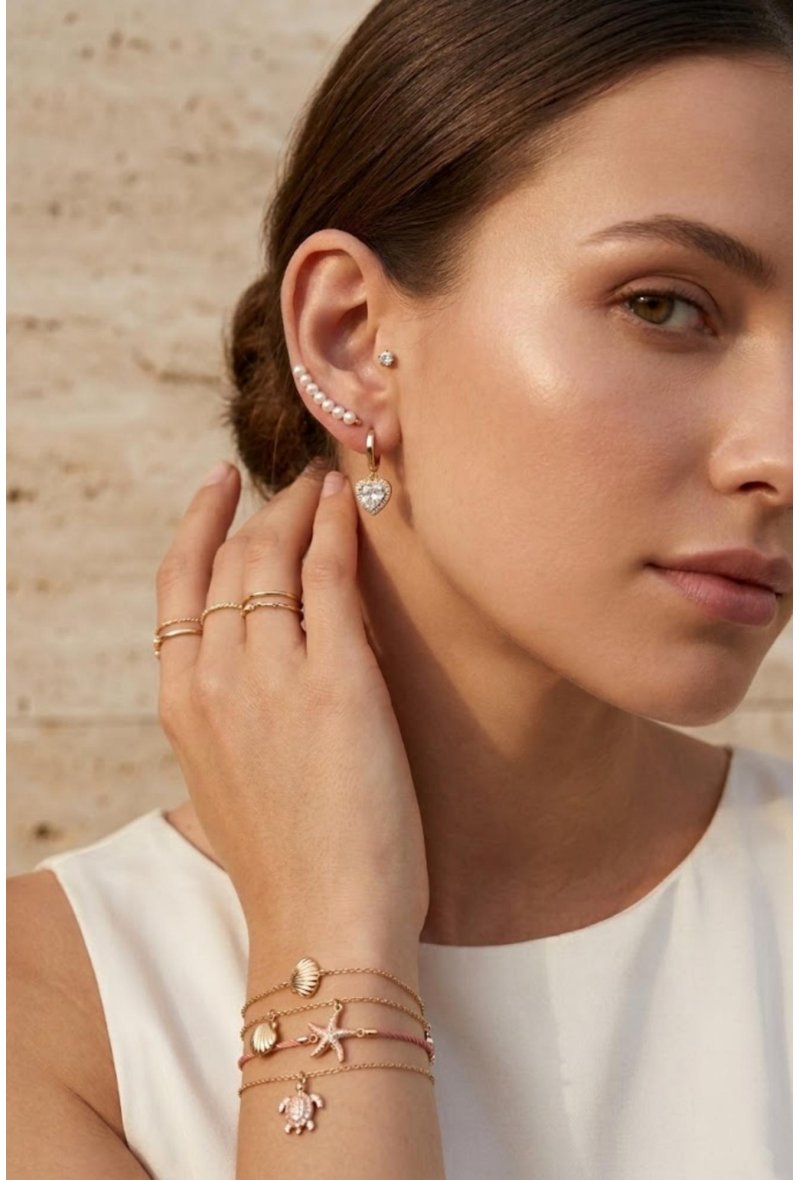 Boucle D'oreille Lily puces