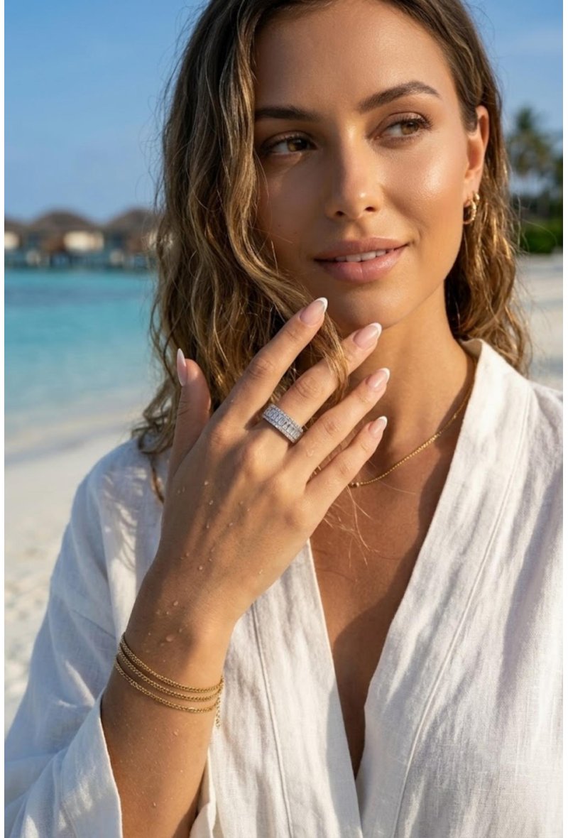 Bague Strass